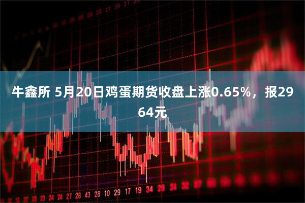 牛鑫所 5月20日鸡蛋期货收盘上涨0.65%，报2964元